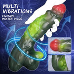 Adult Sex Toy with Heatable Green Alien Design for Men and Women