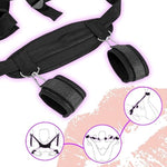 Sex Bondage Restraints Sex Straps Bed Restraints Kit Sex Toys Wrist Leg Restraint Straps Hand & Ankle Cuffs Adults Bed Sex Bondage Restraints Set Sex Play For Couples