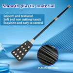Spanking Paddle Flogger For Sex Pu Leather Sex Whip Adult Sm Tool Flirt Restraint Bondage Sexual Adult Sex Toy For Couple Adults Bdsm Cosplay Play Sex Flogger Sex Whip Adult Sex Play(Square-Black)