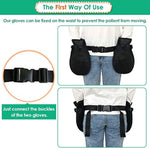 Assist Bundle | Bed Restraints Dementia Gloves Safety Hand Control Mitts And Bed Restraints Strap Safety Belt For Dementia