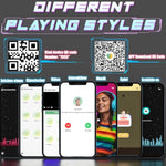 Vibrating Anal Plug App Control Prostate Massager With Rotation Function, Super Quite 9 Vibrating Modes Adult Sex Toys & Games For Men Women Couples Rotating Led Light Up Silicone Butt Plug