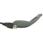 Optimale - Rechargeable Vibrating Silicone C-Ring - Angled To Enhance Contact With Your Partner - Slate