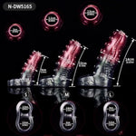 3 Different Sizes Of Tentacle Shape Male Penis Sleeve Cock Sleeve With Penis Ring, Silicone Penis Extender Enlarger Sleeve Cock Extension Sleeve Male Adult Sex Toys For Men And Couples - M