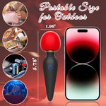 Bullet Vibrator For Precision Clitoral Stimulation Powerful Personal Wand Massager Vibrators With10 Vibration Modes Nipple G-Spot Stimulator Sex Toys