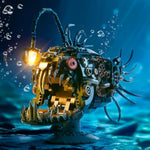 Mechanical Fish Building Sets,Ocean Animal Collection Toy,Adults Home Or Office Decor,Stem Building Gift For Teens Boys And Girls 8-14 (1038Pcs)