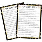New Year'S Trivia Game Pack Of 30, New Years Eve Party Games, New Year Eve Trivia Activity Games For Adults, 2026 New Year Game -Nyg01