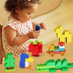 138 Piece Building Blocks For Kids Toddlers, Classic Big Bricks Set Compatible With All Major Brands, Stem Large Building Toys With Gift Box For All Ages Boys Girls