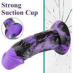 2.5'' Diameter Thick Huge Dildo + Luxury Metal Anal Butt Plug