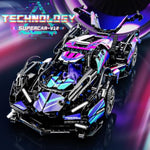 Sports Car Building Blocks Toys Boys?1:14 Moc Building Set Raceing Car Model,Construction Toy For Adults?Cars For Boys Age 6 7 8 9 Years Kids