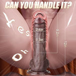 12 Inch Huge Realistic Dildo Sex Toys, Black Big Dildos With Strong Suction Cup For Hands-Free Play, Anal Toys Silicone Thick Dildo For G Spot, Penis Adult Toys Sex Toy For Women Men Couples Gay