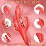 4 In 1 Sex Toys Rabbit Vibrators Dildo - Adult Toys Clitoris G Spot Vibrator With 4 * 9 Vibration, Adult Sex Toys For Women Couple Clitoral Stimulator With Anal Beads & Pen Vibrator, Women Sex Toys