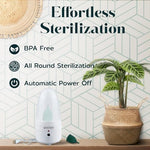 Menstrual Cups Beginner Kit - Small & Large with Electric Sterilizer