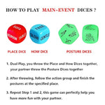 Funny Date Night Dice For Couples Valentine'S Day Gift For Women Men Decider Dice Couple Game Dice For Girlfriend Boyfriend Wedding Anniversary Christmas Birthday Gifts 1Fs49
