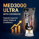 Male Performance Enhancement Med3000 Gel For Men Ultra – Clinically Proven Topical Formula For Support And Strength