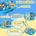 Toys For 3 4 5 6 Year Old Boys, Todder Toys, Gift For 3+ Year Old Boy, Whack Game Mole, Birthday Gift For Todders, Grandkids, 11X15In 2-Player Whack Toy With 5 Modes, 9 Speeds, 54 Levels, Light&Sounds