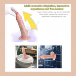 Sex Toys Realistic Skin Feeling Textured Dildo Stimulates G-Spot Clitoris And Anus With Suction Cups Hands-Free Play Unisex, Dildo That Goes 5.31 Inches Deep Into The Vagina
