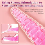 Tentacle Dildo 5.9In. Adult Sex Toys Realistic Monster Dildo Prostate Massager For Women Men Adult Sex Play?Pink?