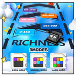 Super Slide Puzzle Games, Original 1000+ Challenges & 3 Modes, Brain Teaser Puzzle, Super Electronic Sliding Puzzles Toy Gifts For Kids & Adults, Fun Unblocking Logic Game