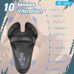 Male Masturbators Vibrating Cock Ring Balls Massager Sex Toy For Men Penis Testicle Stimulator With Remote Dick Vibrator 10 Vibrations Man Vibe Sextoys