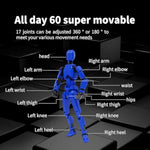 T13 Action Figure Set 5 Pack, Titan 13 Action Figure, Dummy 13 Action Figures, Nova 13 Robot Toy, 3D Printed Lucky T 13 Toy For 6-12 Years Old Kids, Grandson Birthday For Boys