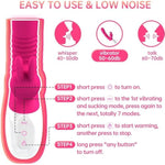 Realistic Waterproof Handheld Adult Toy for Women - 7 Powerful Modes, Soft and Silent