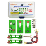 Physics Science Lab Learning Circuit Kit,Electricity Experiment Set,Building Circuits For Student Junior Senior High School Students (Basic Kit)