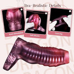 Knot Penis Sleeve Cock Sleeve, Platinum Grade Silicone Material With Cock Ring, 2.01" Diameter Open-Ended Penis Enlarger, Adult Male Sex Toys Penis Ring Extender Cock Sleeve For Couples