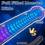 Monster Dildo Tentacle Dildo - Anal Dildo12.2 Realistic Fantasy Dildo With Strong Suction Cup, Anal Sex Toys Long Huge Silicone Dildo Anal Toy For G Spot & P Spot Stimulation Adult Sex Toys & Games
