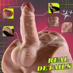 Male Sex Doll With Realistic Thick Dildo And Testis Male Masturbator Torso Butt With Tight Anal Hole Unisex Sex Toy For Gay Men Couples Masturbation 7.7 Lb Adult Realistic Sex Dolls