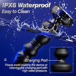 Thrusting Butt Plug Anal Vibrator, Prostate Massager For Men, Large Anal Beads Vibrating Buttplug With Remote Control, Anal Dildo Anal Thruster, Gay Sex Toys For Adult Male Female Couples