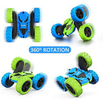 Remote Control Car For Kids, 360Β° Rotating Double-Sided Rc Car With Led Headlights, 4Wd 2.4Ghz Electric Rechargeable Toy Vehicle For Boys And Girls, Perfect Birthday