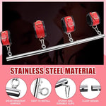 Spreader Bar Sex Toys Bdsm Bondage Restraints With Leather Handcuffs Ankle Cuffs Furniture Restraints Kit Expandable Fetish Sm Games