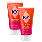 Warming Jelly Glycerin Based Formula 5 Fl Oz. Sensorial Personal Lubricant For Men, Women And Couples & Safe To Use With Latex Condoms (2-Pack)