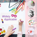 50 Sets Watercolor Cards with Envelopes, 4 x 6 Inch, 140 lb 300 GSM Cotton Paper