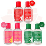 Swirl Flavored Lube Variety Pack - Cherry Vanilla, Green Apple Tart, And Pink Lemonade Water-Based Lube, Gift Ideas For Women/Men/Couples, Flavored Lubricant, 4.2 Oz Ea (3 Piece Set)