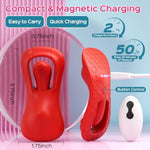 Wearable Vibrator Sex Toys For Women, Remote Control Vibrator With 9 Vibrating Modes, Tongue-Shaped Mini Vibrators Adult Toys, Panties Clitoral Stimulator Pleasure Tools For Female And Couples