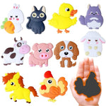 Refrigerator Magnets For Kids, Cute Farm Animals Fridge Magnet For Toddlers 1-3 Kids Magnets For Fridge Baby Educational Gift, Full Back Magnetic Toddler Magnets