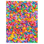 2 Cups Of Rainbow Pasta Sensory Bin Filler For Sensory Table - Elbow Noodles