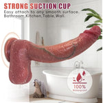 12 Inch Huge Flesh Lifelike Dildo, Soft Thick Liquid Silicone With Strong Suction Cup Feels Like Skin, Realistic Big Dildos Sex Toy For Couples, Men, Women Play