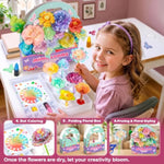 Paper Flowers Science Kit for Girls Ages 6, 7, 9, 10, 11 Years Old