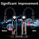 Male Enhancement Device for Stronger Erections - Manual Penis Enlargement Pump