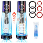 Electric Penis Pump Sex Toys - Vibrating Penis Pumps Enlarger For Men Erection, Waterproof Dick Pump With 3 Sucking Pressure And 7 Vibrating Modes, Automatic Male Masturbator Enlargement Vacuum Pump