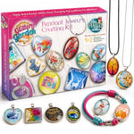 Girls Jewelry Making Kit with Necklace and Bracelet Crafting Set