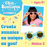 DIY Sunglasses Decorating Kit for Girls with Fashion Accessories