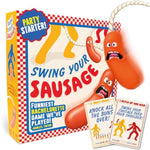 Swing Your Sausage - Fun Family Party Games For Groups - Indoor Games For Adults And Kids - Perfect For Family Gatherings, Birthdays, And Christmas Party Games For Adults Game Night