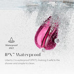 X Iggy Azalea Liberty 2 Special Edition Pleasure Air Clit Sucker - Clitoral Suction Vibrator For Women And Couples - 8 Speeds - Waterproof Adult Sucking Sex Toy - Rechargeable - Metal Pink