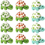 12 Pcs Mini Animal Plush Toys Dolphin Sea Turtle Stuffed Animals Small Tiny Ocean Mini Plush Toys For Keychain Decoration Baby Xmas Bag Fillers Stocking Stuffs(Sea Turtle)