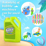 Bubble Solution Refill - 70 Ounce Premium Bubble Liquid Refills For Bubble Machine, Wand, Gun, Blower At Wedding And Party - Bubbles Toy For Kids Toddlers Boys Girls (With Portable Handle)