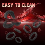 7 Pcs Silicone Penis Ring Set Sex Toys For Men, 7 Different Sizes For Erection Enhancing Long Lasting Stronger, Adult Sex Toys For Men’S Or Couple Pleasure