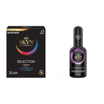 Selection Non-Latex Condoms 36 Count With All Night Long Premium Silicone Lubricant